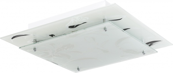 Світильник настінно-стельовий Globo Charmant 3x40 Вт E27 білий 48078-3 