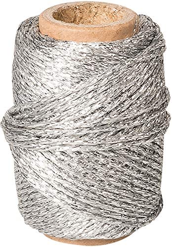 Стрічка декоративна Knorr Prandell 0,15 см 20 м срібний 