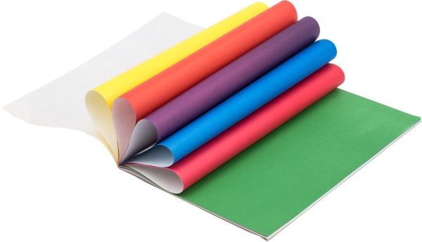 Папір кольоровий А4 16 аркушів односторонній