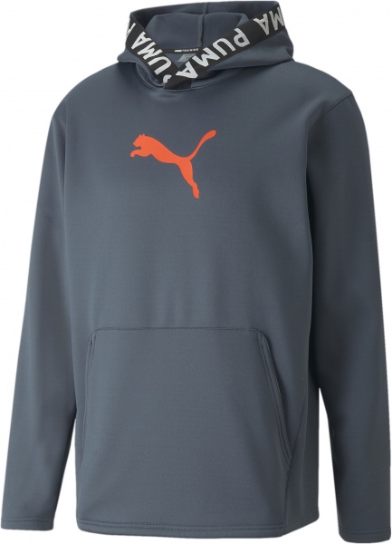 Джемпер Puma TRAIN PWR FLEECE HOODIE 52089342 р. L темно-серый