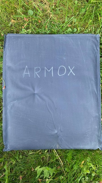 Бронепластина Альтерн ARMOX 500, VIN-BRON, 8mm 1шт. 4 класс (Сертификат) 