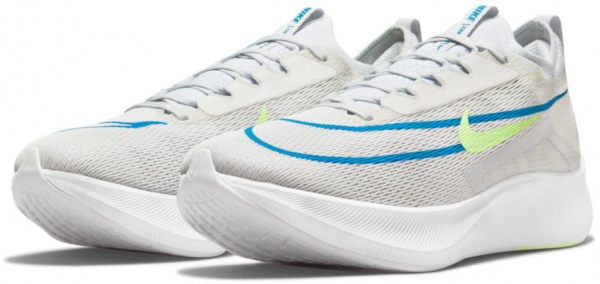 Кроссовки Nike Zoom Fly 4 CT2392-100 р.42,5 белый