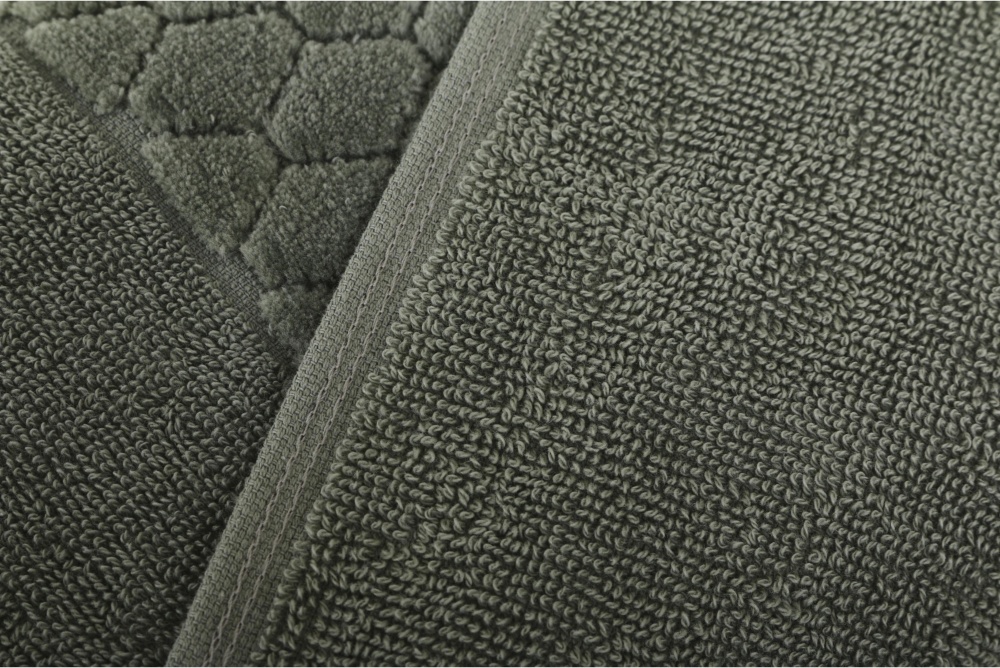 Рушник махровий VELOUR CELLS 70x140 см зелений La Nuit