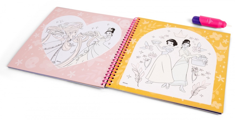 Розмальовка водяна Disney PRINCESS 22,5 X 22,5 CM DP252390