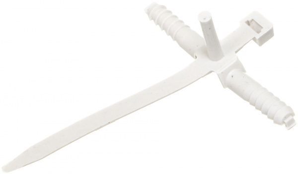 Стяжка Інше 8x35 мм d 10-25 10 шт белый 