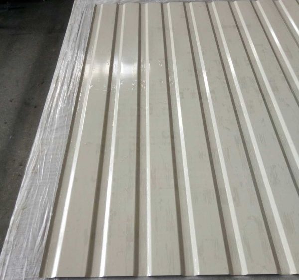 Профнастил глянцевый Strimex С-8 1225x2000 мм RAL 1015 бежевый