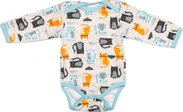 Боди детское Bambinelli котики р.74 разноцветный 