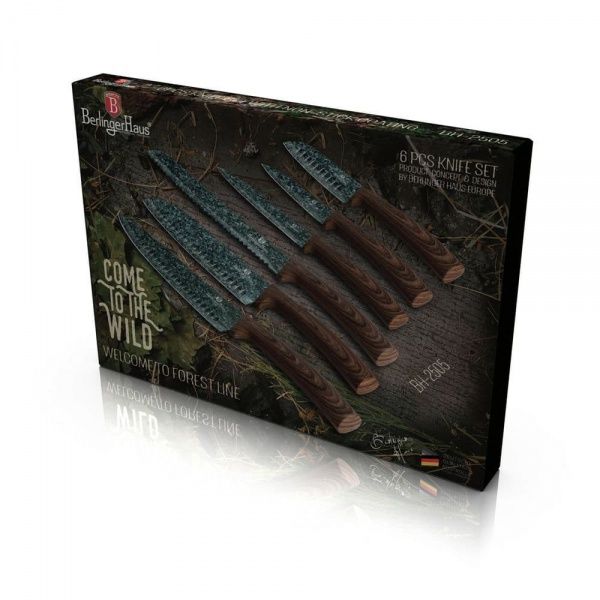 Набір ножів Forest ORIGINAL BROWN Line 6 предметів BH 2505 Berlinger