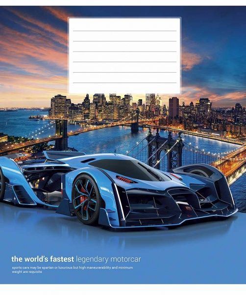 Тетрадь школьная B5 24 листа в линию STAR