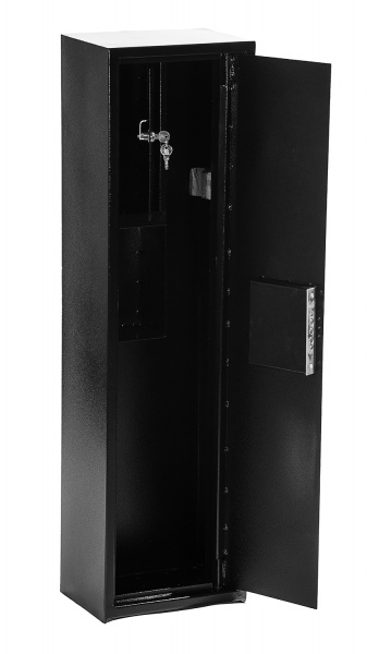 Сейф оружейный Metalzavod ЯОУ-1000 черный (2 ружья + трейзер) 