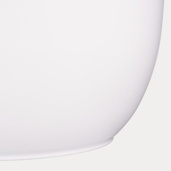 Вазон керамічний Edelman Tusca 28 см круглий 11,9 л білий (144260) 