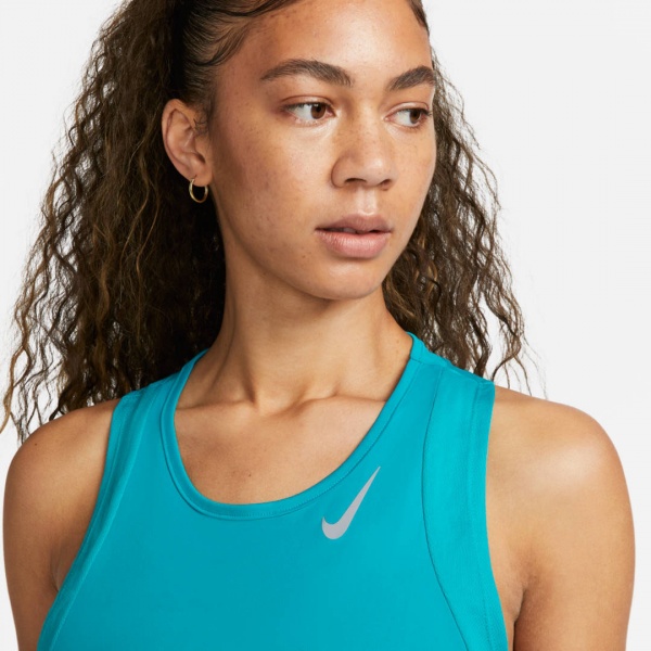 Майка Nike W NK FAST DF TANK DD5940-443 р.M бірюзовий