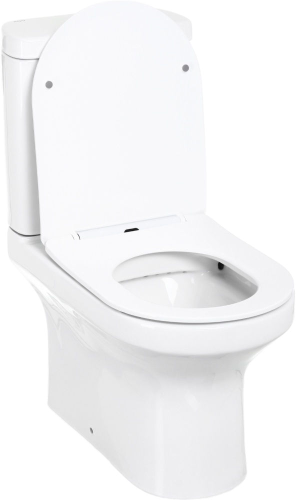 Унитаз-компакт EGO SMART NEW Rimless с сиденьем Duroplast SLIM soft-close