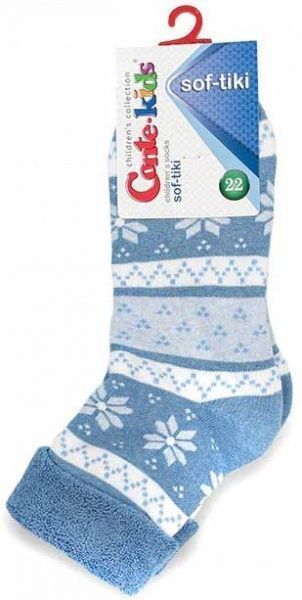 Носки детские Conte-Kids SOF-TIK 230 р.22 голубой 