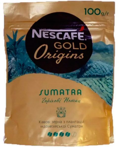 Кава розчинна Nescafe Gold Sumatra 100 г 