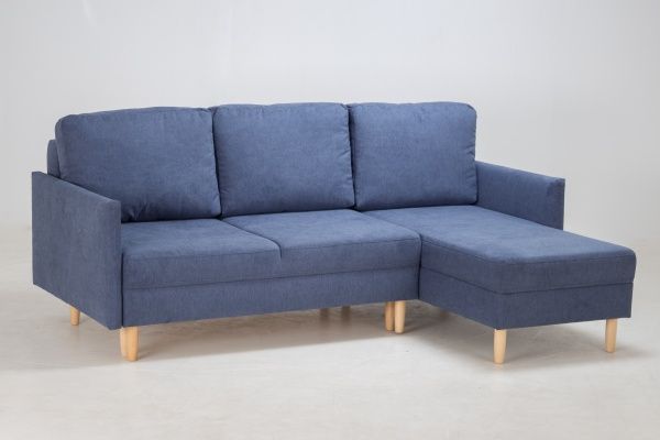 Диван кутовий ADK Домо Е25 (52) синій 2250x1520x760 мм