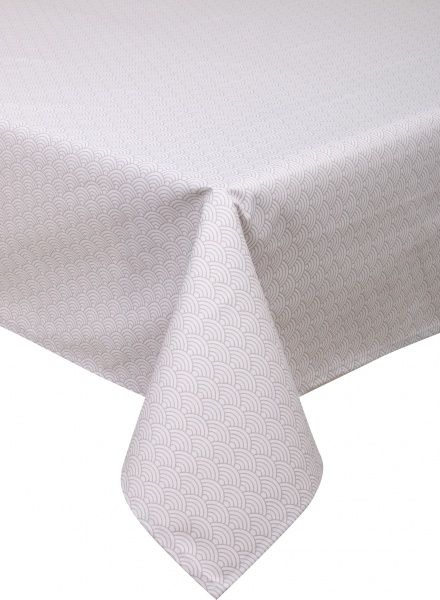 Скатерть Scales 145x260 см белый La Nuit 
