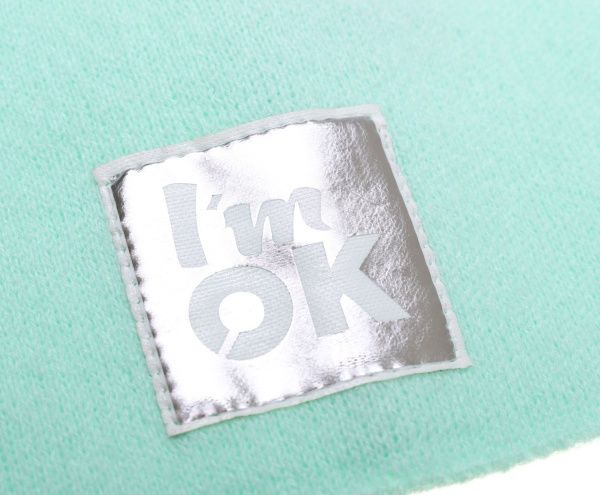 Шапочка детская для девочки Kraft+ арт. 2550 р.52-54 мятный 