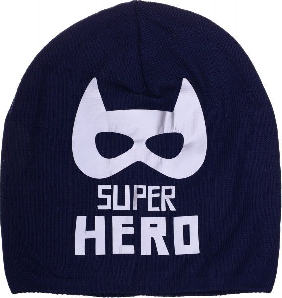 Шапочка дитяча для дівчинки Kraft+ 133 р.48-50 синій 