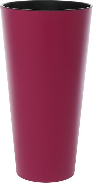 Горшок пластиковый Prosperplast Tubus slim 2 в 1 круглый 15,5л фуксия (74947-235) 
