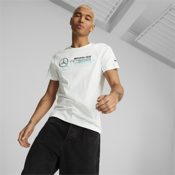 Футболка Puma MAPF1 LOGO TEE 53848203 р.2XL белый