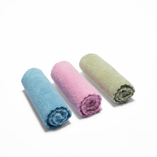 Салфетки из микрофибры Vileda 30х30 см 3 шт./уп. / в ассортименте