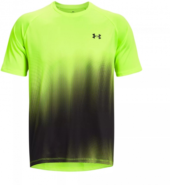 Футболка Under Armour TECH FADE SS 1377053-369 р.S зеленый