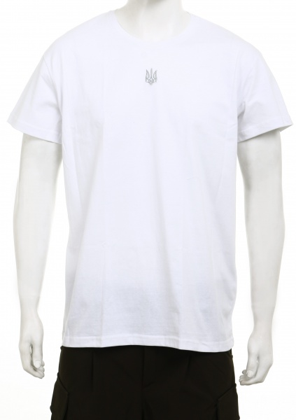 Футболка LOGOS з вишивкою Срібний Герб 04-09-00-0013 р.XL 233 Біла