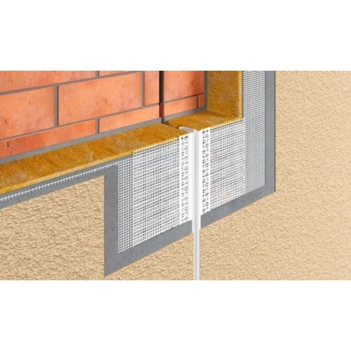 Профиль Masterplast THERMOMASTER ПВХ деформационный Е-образный