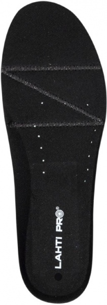 Стельки Lahti Pro для обуви (полиэстер / EVA / антиелектростат. Нить / латекс, толщина 4.5мм) р.43 L9030743 черный
