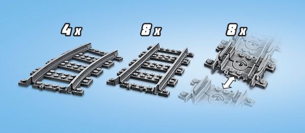 Конструктор LEGO City Рельсы 60205