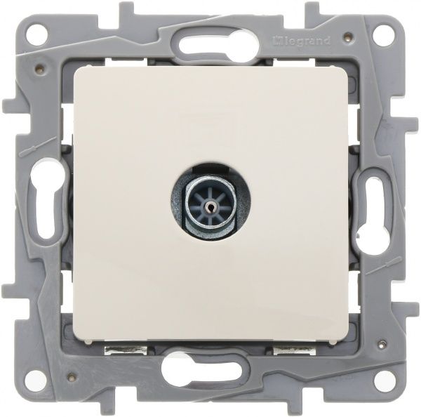 Розетка TV Legrand Etika звезда кремовый 672351