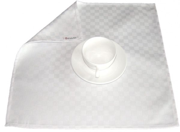 Салфетка Казбек 524-19/00 40x40 см белый Эдельвика 