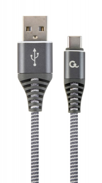 Кабель Cablexpert для смартфона 2 м (CC-USB2B-AMCM-2M-WB2) USB 2.0 A-папа/Type-C папа 