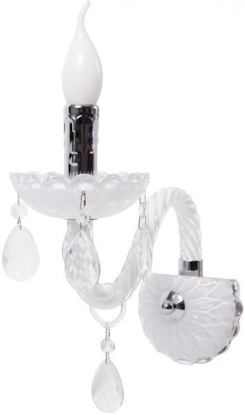 Бра Altalusse 1x40 Вт E14 білий/хром INL-1149W-01 White & Chrome 