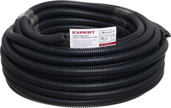 Труба гофрована Фаберпласт 750H 20 мм 25 м 