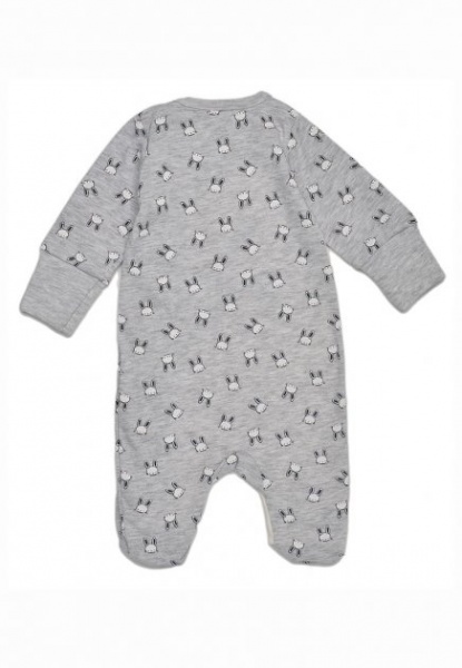 Комбинезон унисекс Фламинго р.62 меланж 468-111 