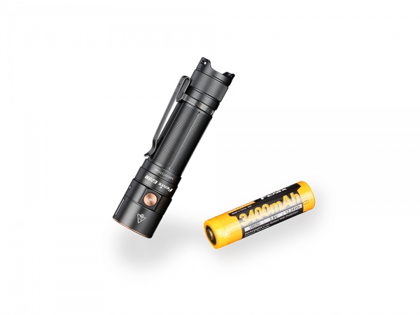 Фонарик Fenix РУЧНОЙ E28R, 1500лм, 200м черный