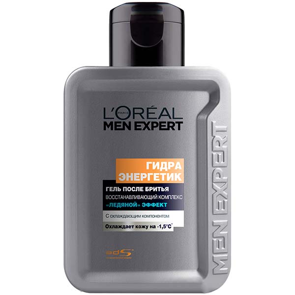 Гель после бритья L'Oreal Paris Men Expert Ледяной эффект 100 мл
