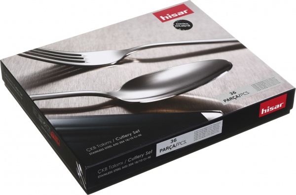 Набор столовых приборов Milano на 6 персон 36 предметов Hisar