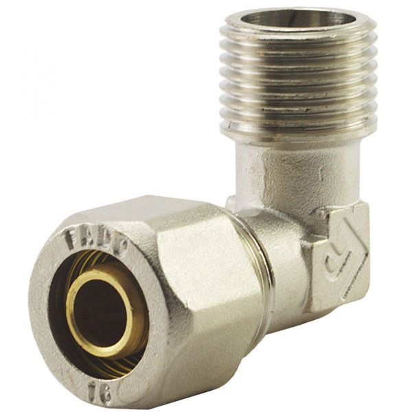 Колено обжимное FADO Н 16х3/4