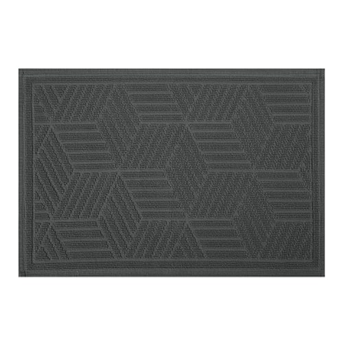 Коврик для ванной комнаты Spirella cotton Cubo 50х80 см серый