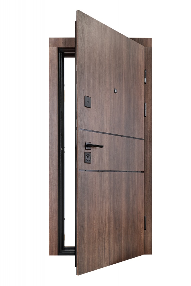 Дверь входная Abwehr MG3 (557+558) 086 Л (ДТБ + СМБ) NEW белый супермат 2050х860 мм левая