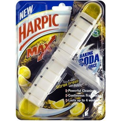 Гигиенический блок для унитаза Harpic Mах Лимон 43 г