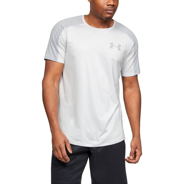 Футболка Under Armour MK1 SS Emboss 1345248-014 S сірий