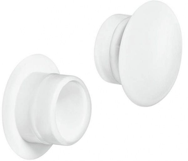 Заглушка для отвору 12/18 мм біла 16 шт. Hafele