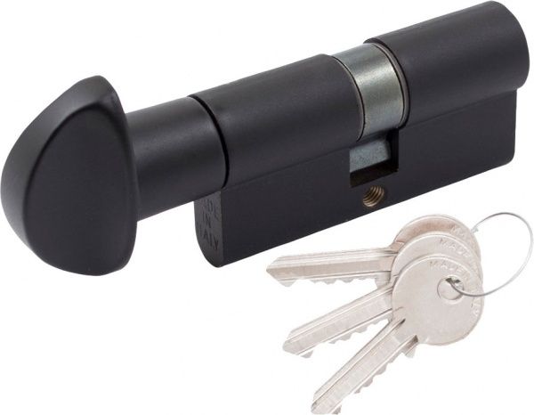 Цилиндр Cortellezzi 117F 30x30 ключ-вороток 60 мм черный