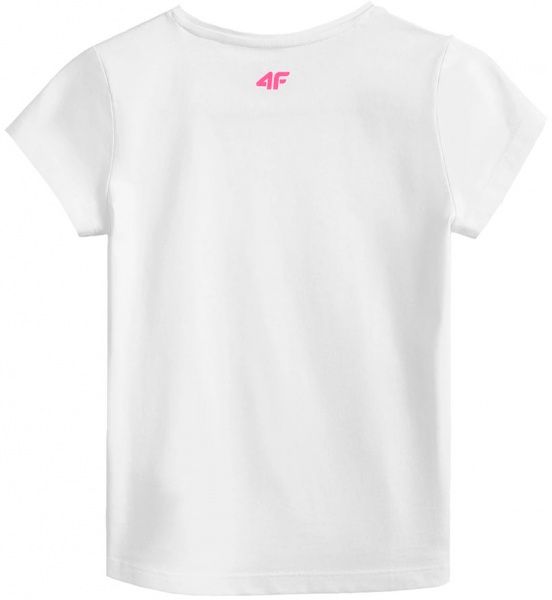 Футболка 4F HJL21-JTSD005A-10S р.158 белый