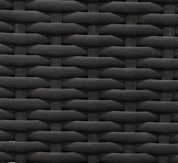 Диван садовый Indigo HYC-005D 63х123 см черный 