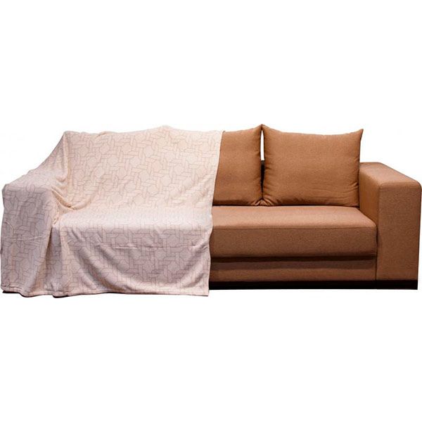 Плед мікрофібра Underprice Алекс мокко 200x220 см